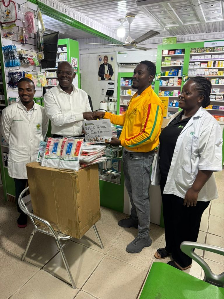 Rokmer Pharma Ltd — Delivering Care When It Matters Most. Proud Partner of Ghana Judo Federation.